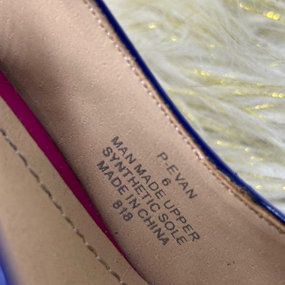 Steve Madden P-Evan Patent High Heel Slingback‎ Strap Open Toe 6 - Picture 9 of 11